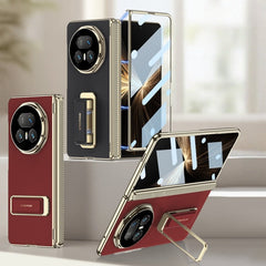 Magnetic Strap Stand Case for Honor Magic V5