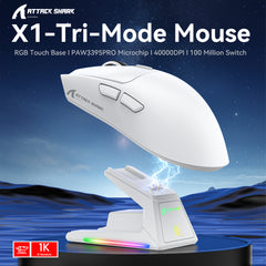 ATTACK SHARK X1 Tri-mode Gaming Mouse