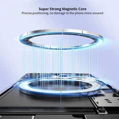 For Samsung Galaxy S25 series Xundd Clear Case white Magentic Stand