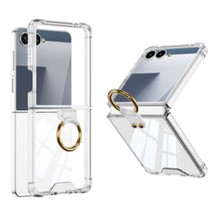 For Samsung Galaxy Z Flip7 GKK Clear Airbag Case with Ring