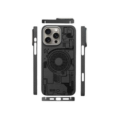 For iPhone 16 series Circuit diagram pattern Magnetic Magsafe Case