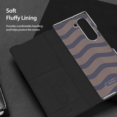 For Samsung Z Fold 7 Folding Case with Pen Holder