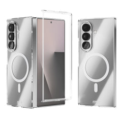 For Samsung Galaxy Z Fold 7 transparent Magnetic PC case