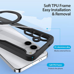 For Samsung S24 Series DUX DUCIS Magnetic  case with 360° Ring Stand