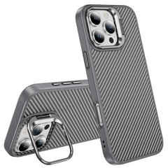 For iPhone 16 Series Carbon Fiber Texture Case