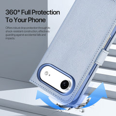 For iPhone 16 series Magnetic Flip cover Leather+PU+TPU case