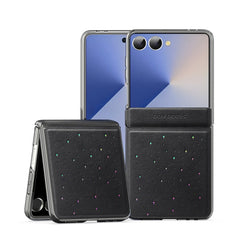 For Samsung Z Flip7 Folding starlight pattern Case
