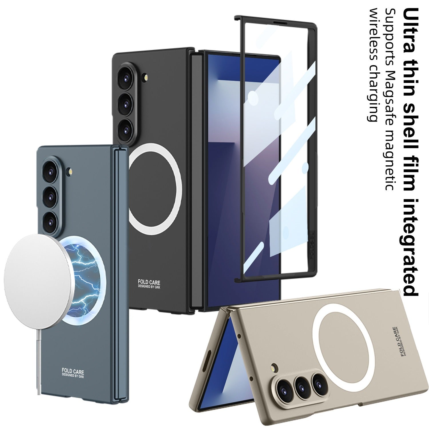 For Samsung Galaxy Z Fold7 GKK Magnetic PC Case