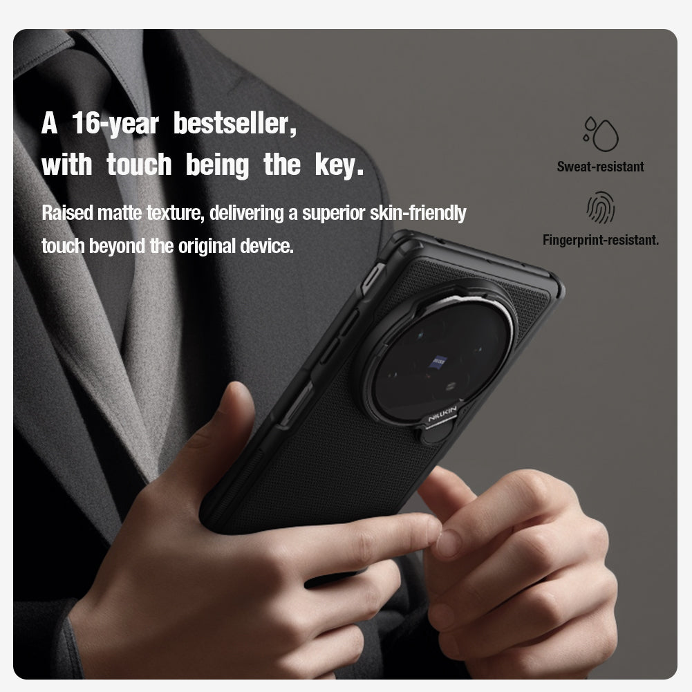 For Vivo X Fold 5 NILLKIN Frosted Case with Transparent Lens Guard