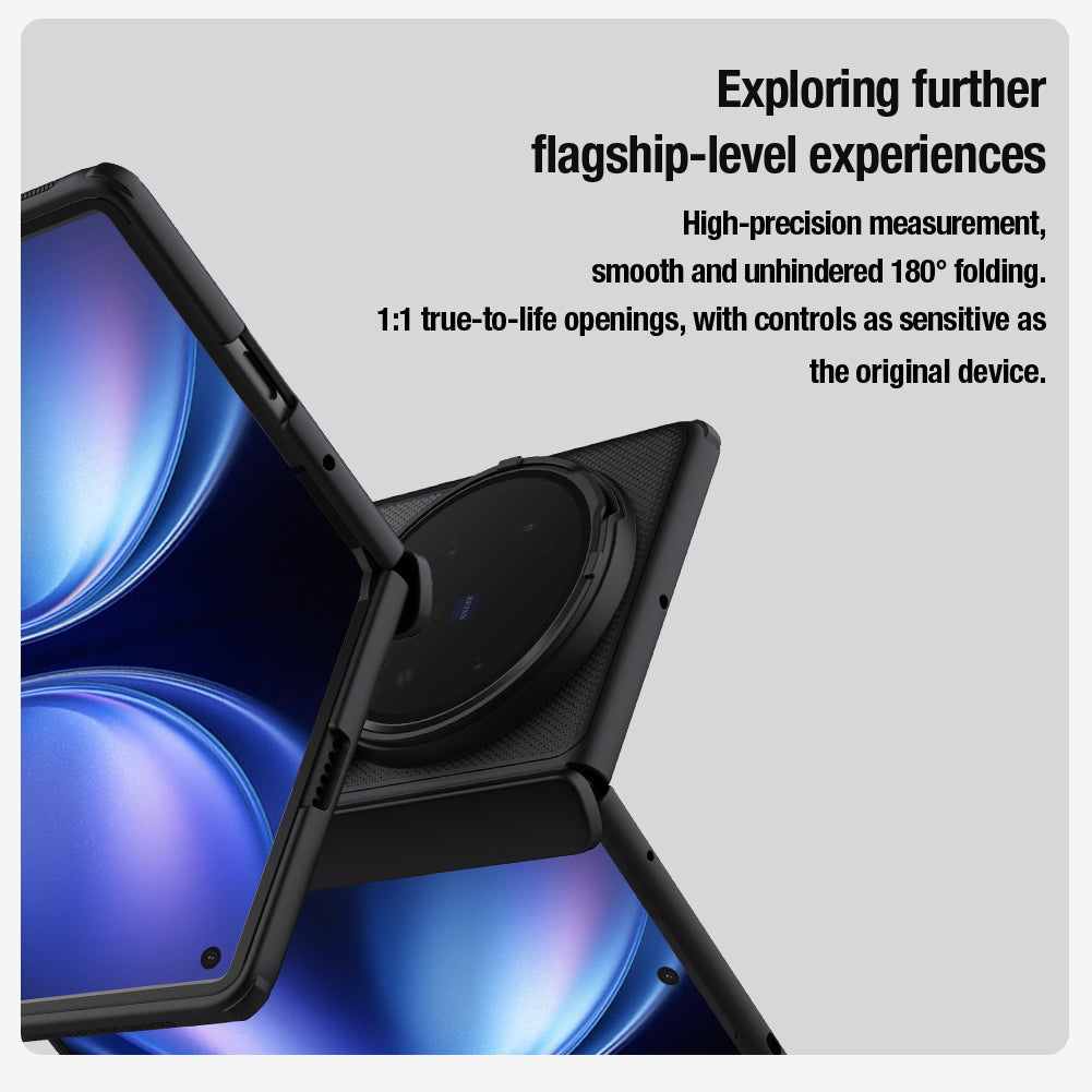 For Vivo X Fold 5 NILLKIN Frosted Case with Transparent Lens Guard