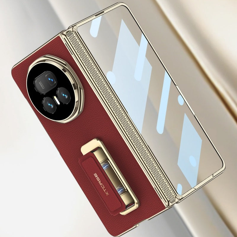 Magnetic Strap Stand Case for Honor Magic V5