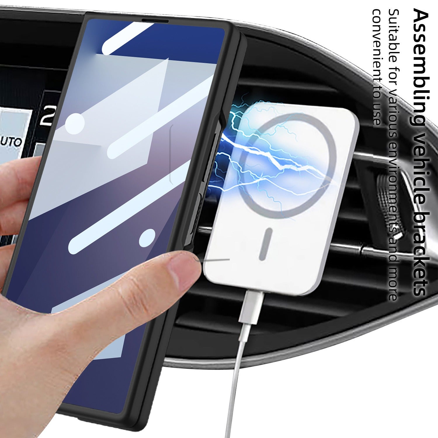 For Samsung Galaxy Z Fold7 GKK Magnetic PC Case