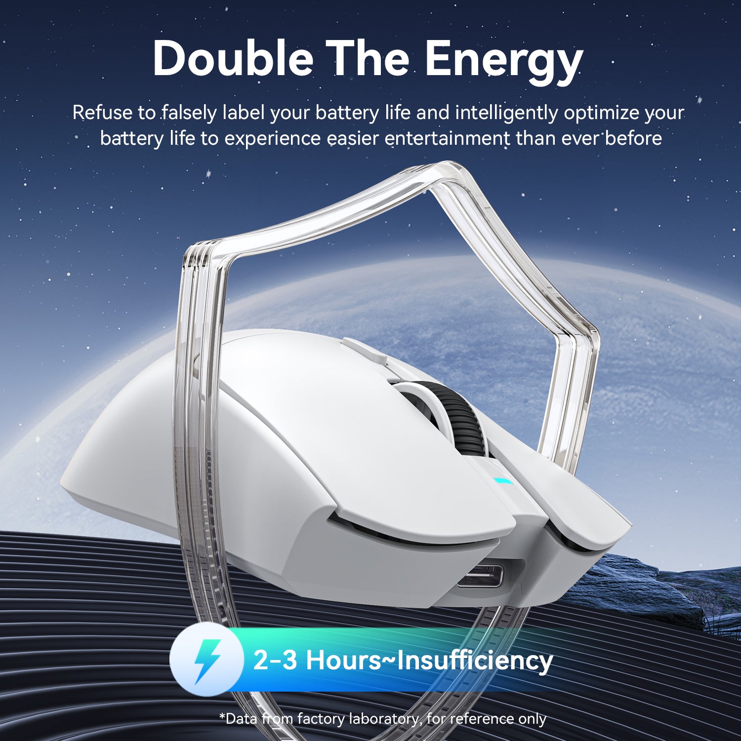 ATTACK SHARK X1 Tri-mode Gaming Mouse