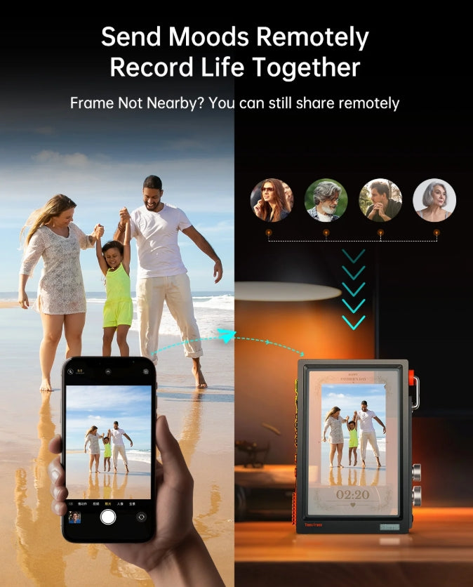 Divoom Times Frame-10.1" Digital Picture Frame