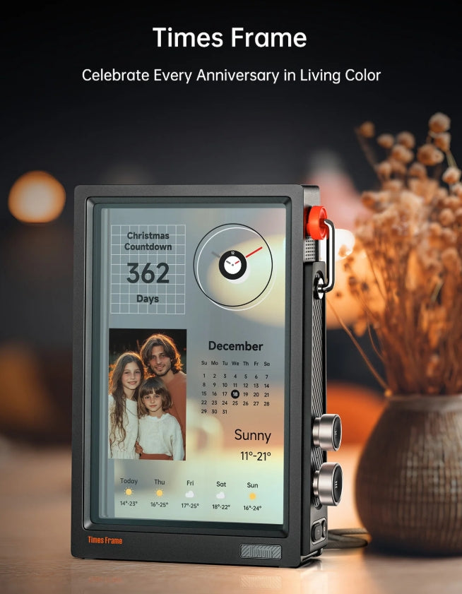 Divoom Times Frame-10.1" Digital Picture Frame