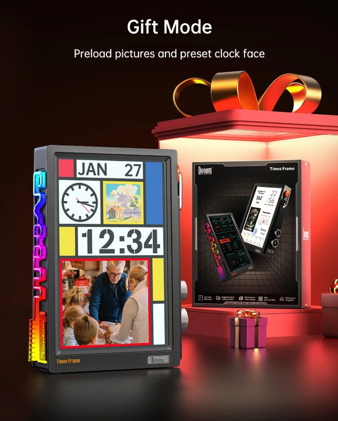 Divoom Times Frame-10.1" Digital Picture Frame