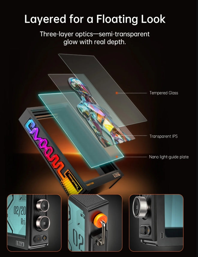 Divoom Times Frame-10.1" Digital Picture Frame