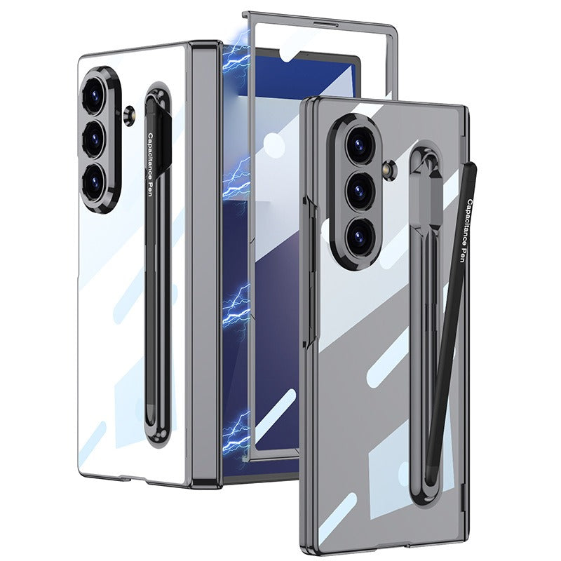 For Samsung Galaxy Z Fold 7 GKK Magnetic PC Case With pen storage slot