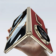 Magnetic Strap Stand Case for Honor Magic V5