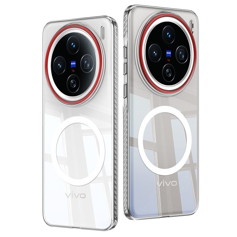 For Vivo X200 series Xundd Transparent ultra-thin Magnetic Case