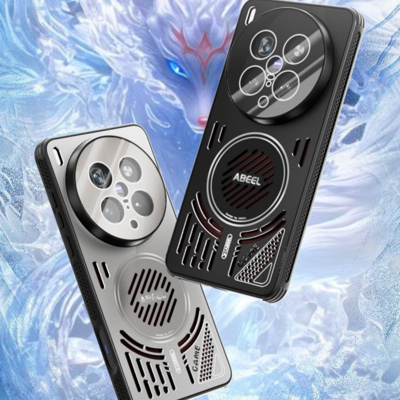 For Vivo X200 series Magnetic Cooling Shockproof ABEEL  Case with Lens Protector