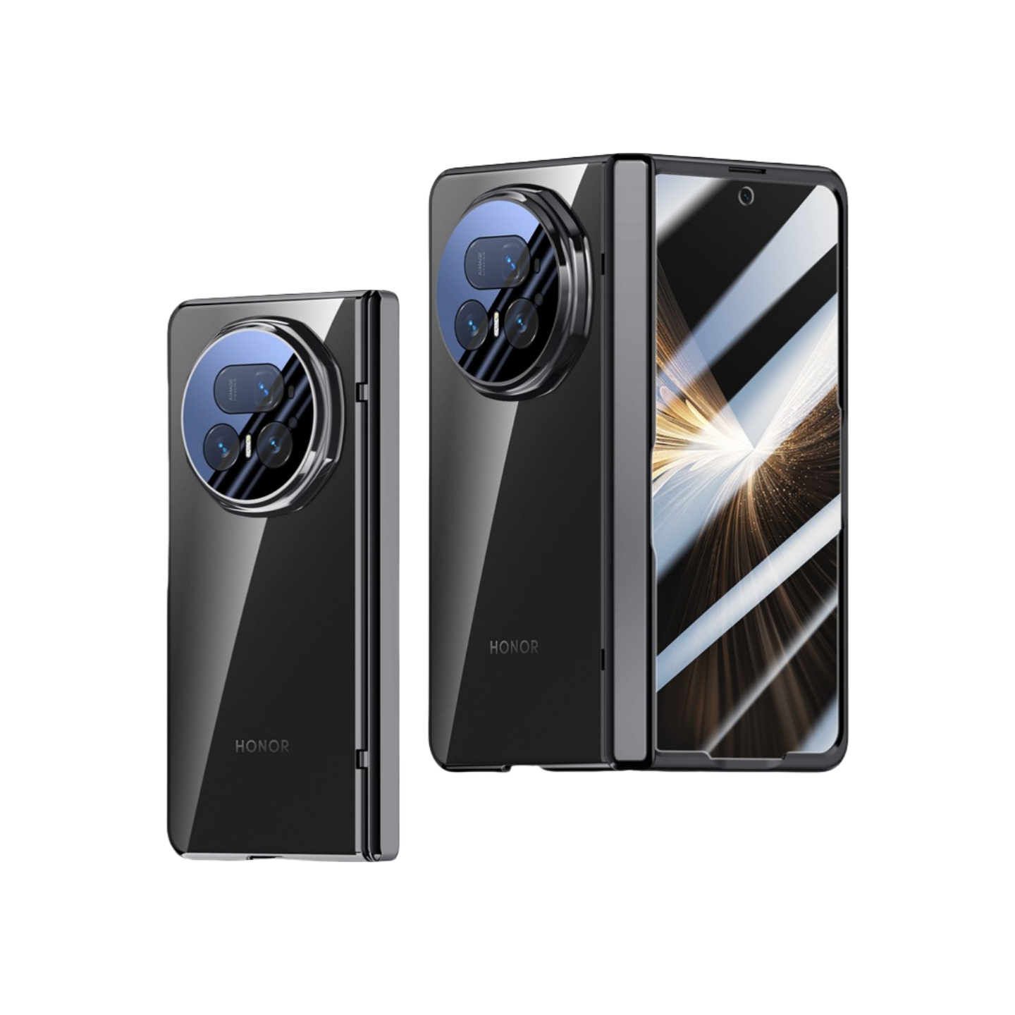 For HONOR Magic V5 Case with tempered film