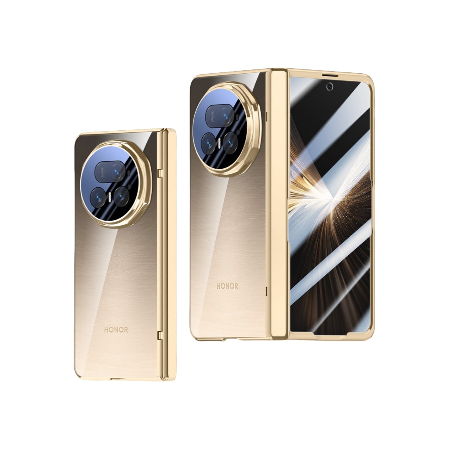 For HONOR Magic V5 Case with tempered film