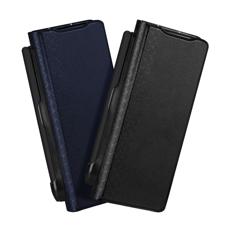 For Samsung Z Fold 7 Folding Case with Pen Holder