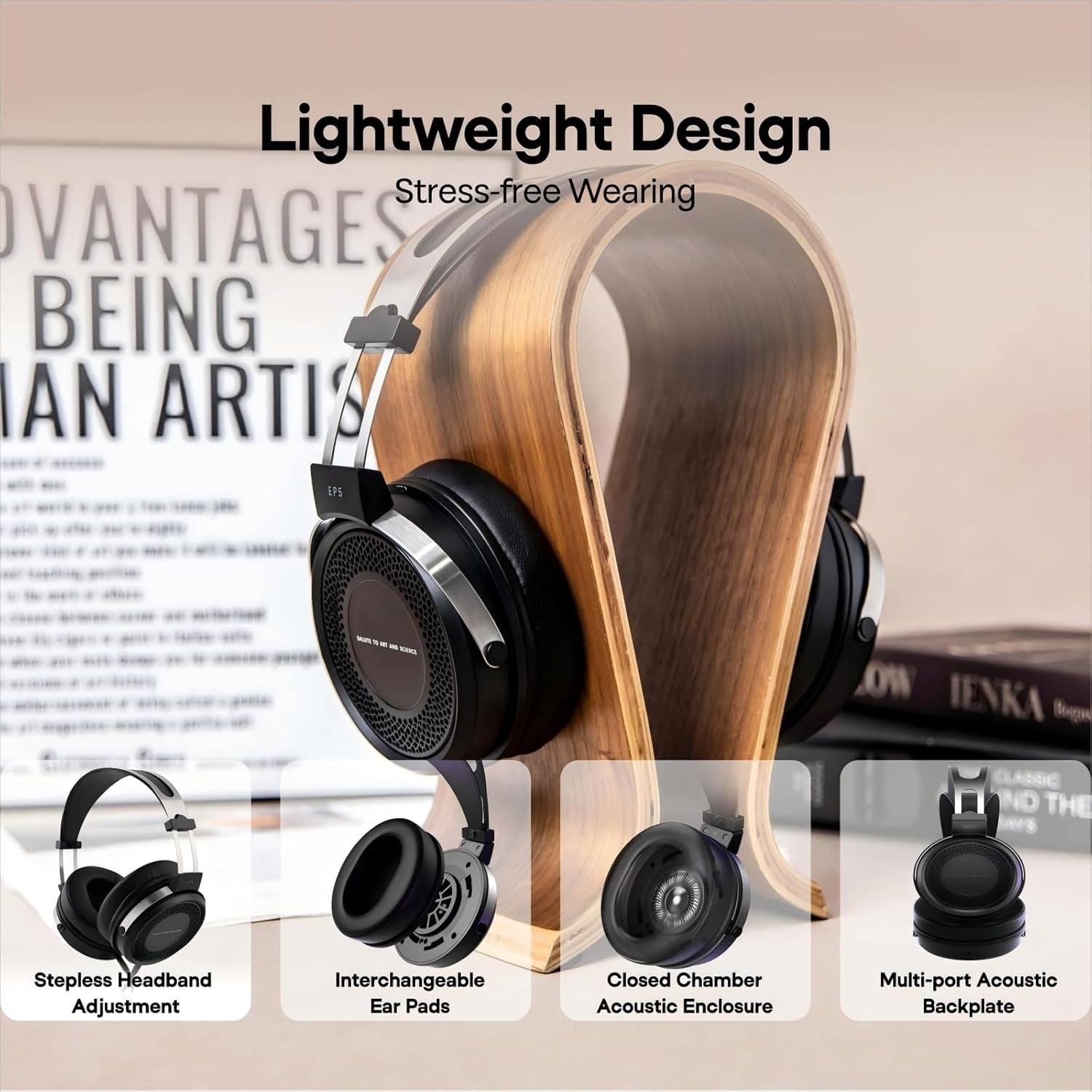 SIMGOT EP5 Gaming Over-Ear HiFi Monitor