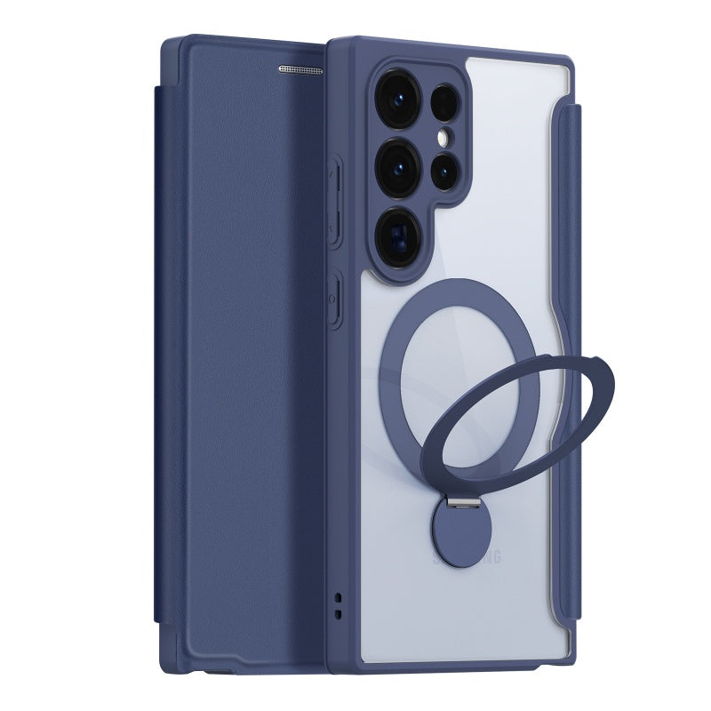 For Samsung S24 Series DUX DUCIS Magnetic  case with 360° Ring Stand