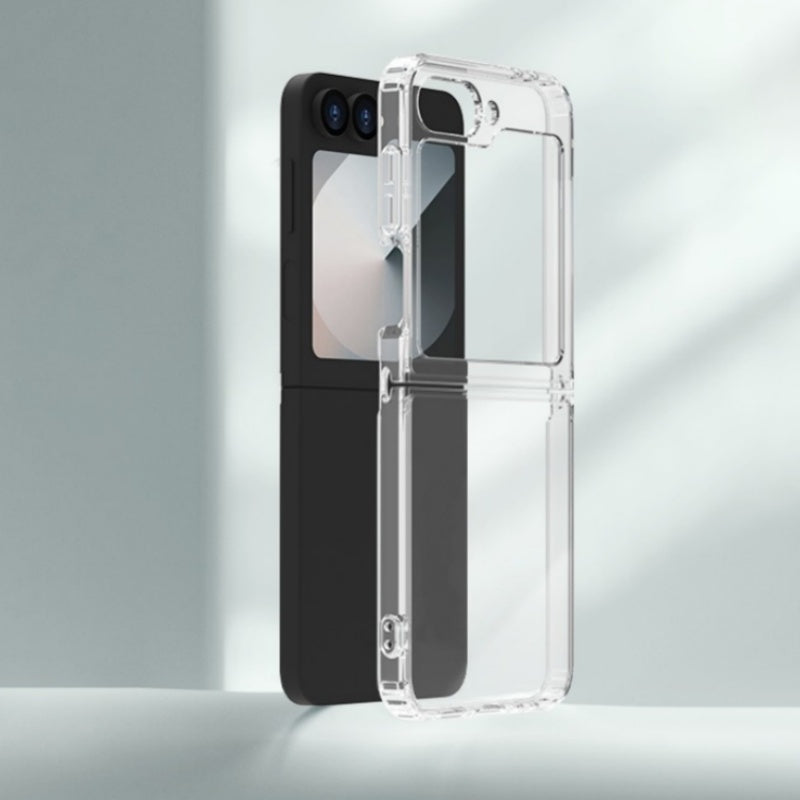 For Samsung Galaxy Z Flip7 Transparent Case