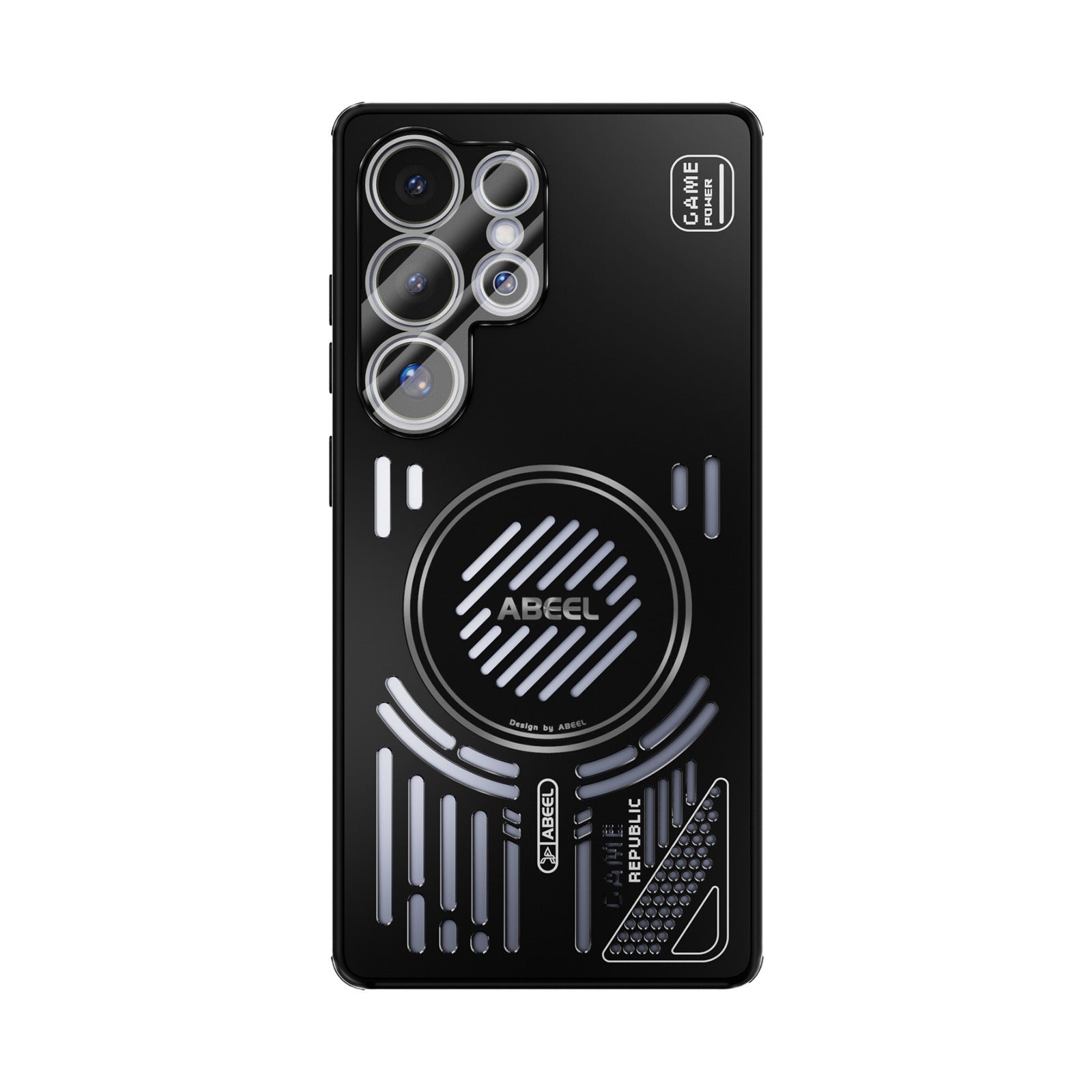 For Samsung Galaxy S25 series Magnetic Cooling Shockproof ABEEL Case with Lens Protector