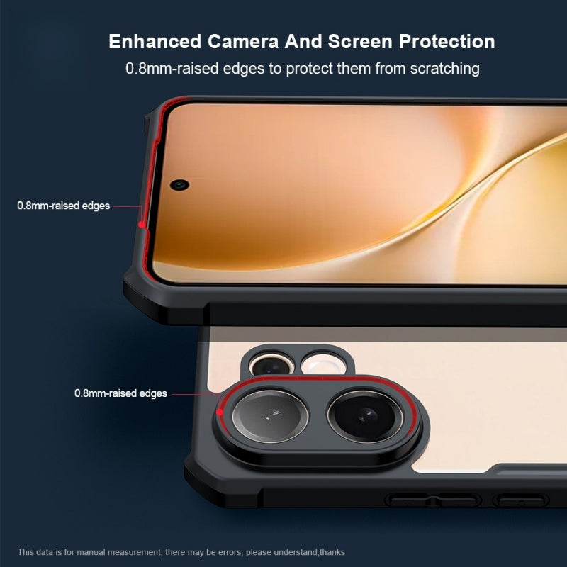 For vivo V60 Anti-drop and anti-fingerprint XUNDD Case