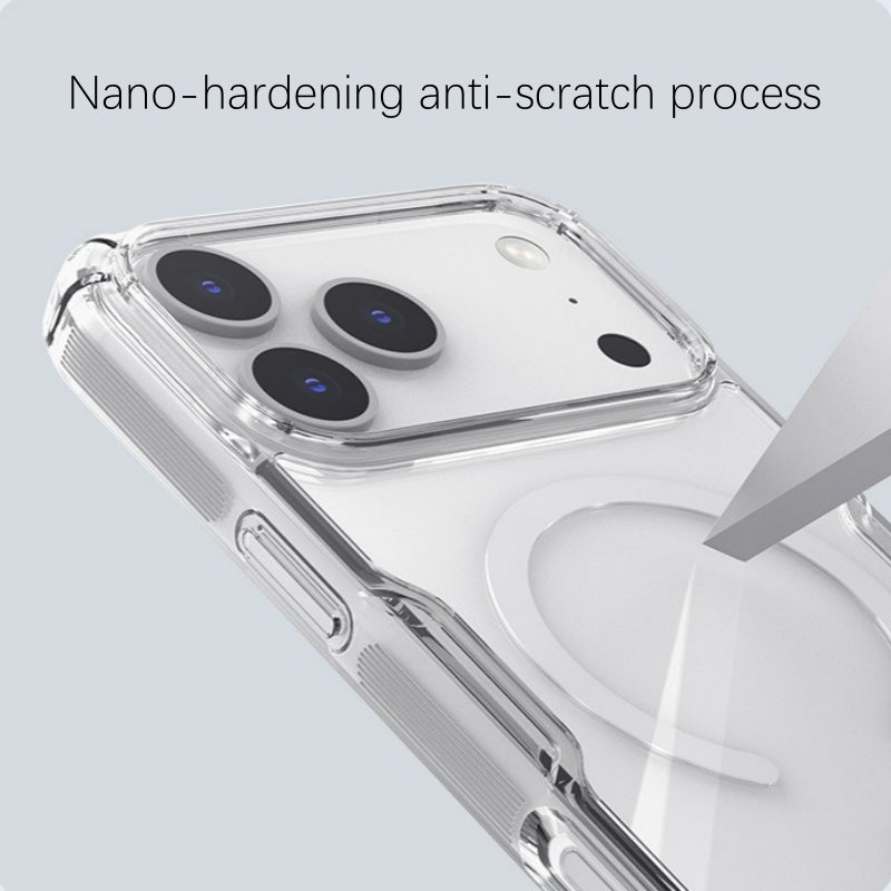 For iPhone 17 series Nillkin Transparent Magnetic Case