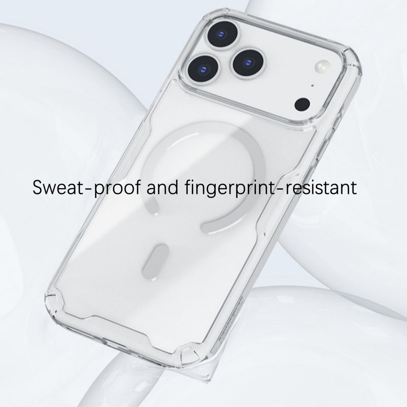 For iPhone 17 series Nillkin Transparent Magnetic Case