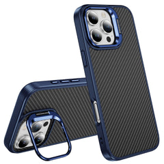 For iPhone 16 Series Carbon Fiber Texture Case