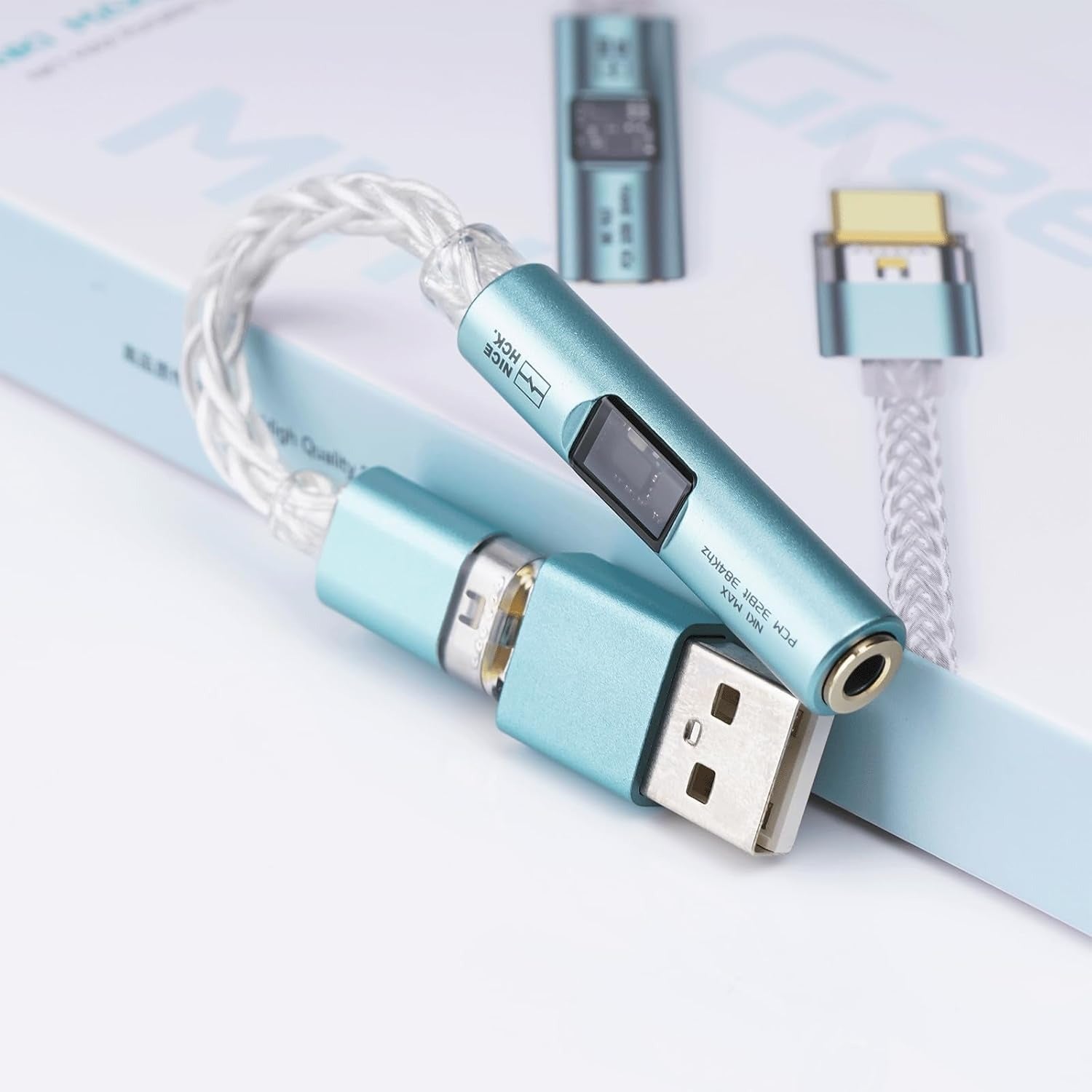 NICEHCK NK1 MAX USB C to 3.5mm Audio Adapter