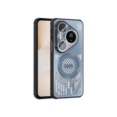 For Huawei Pura 80 series Magnetic Cooling Shockproof ABEEL Case with Lens Protector