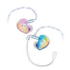 EPZ G30 Wired Earphones HIFI Music IEM In Ear Headphones Gaming Headset  Type-C 1.7MM/3.5MM ENC Noise Cancelling Custom Tuning