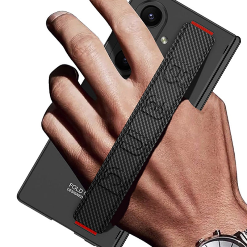 For Samsung Galaxy Z Fold7 GKK  Case with Stand & Wrist Strap