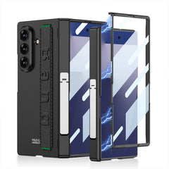 For Samsung Galaxy Z Fold7 GKK  Case with Stand & Wrist Strap