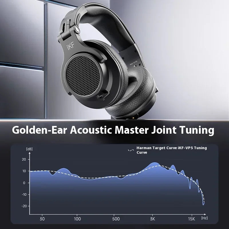 iKF VP5 Closed HIFI Monitor Headphone