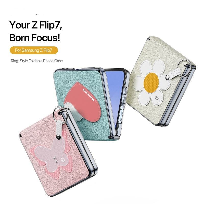 For Samsung Z Flip7 Butterfly Case
