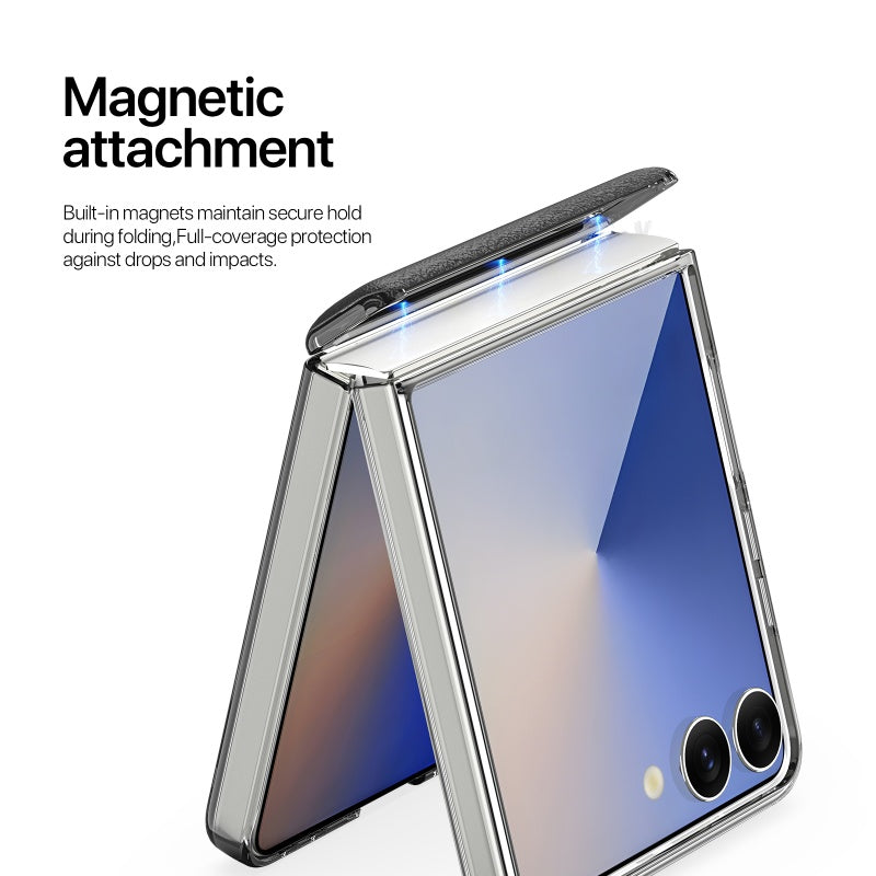 For Samsung Z Flip7 Folding starlight pattern Case